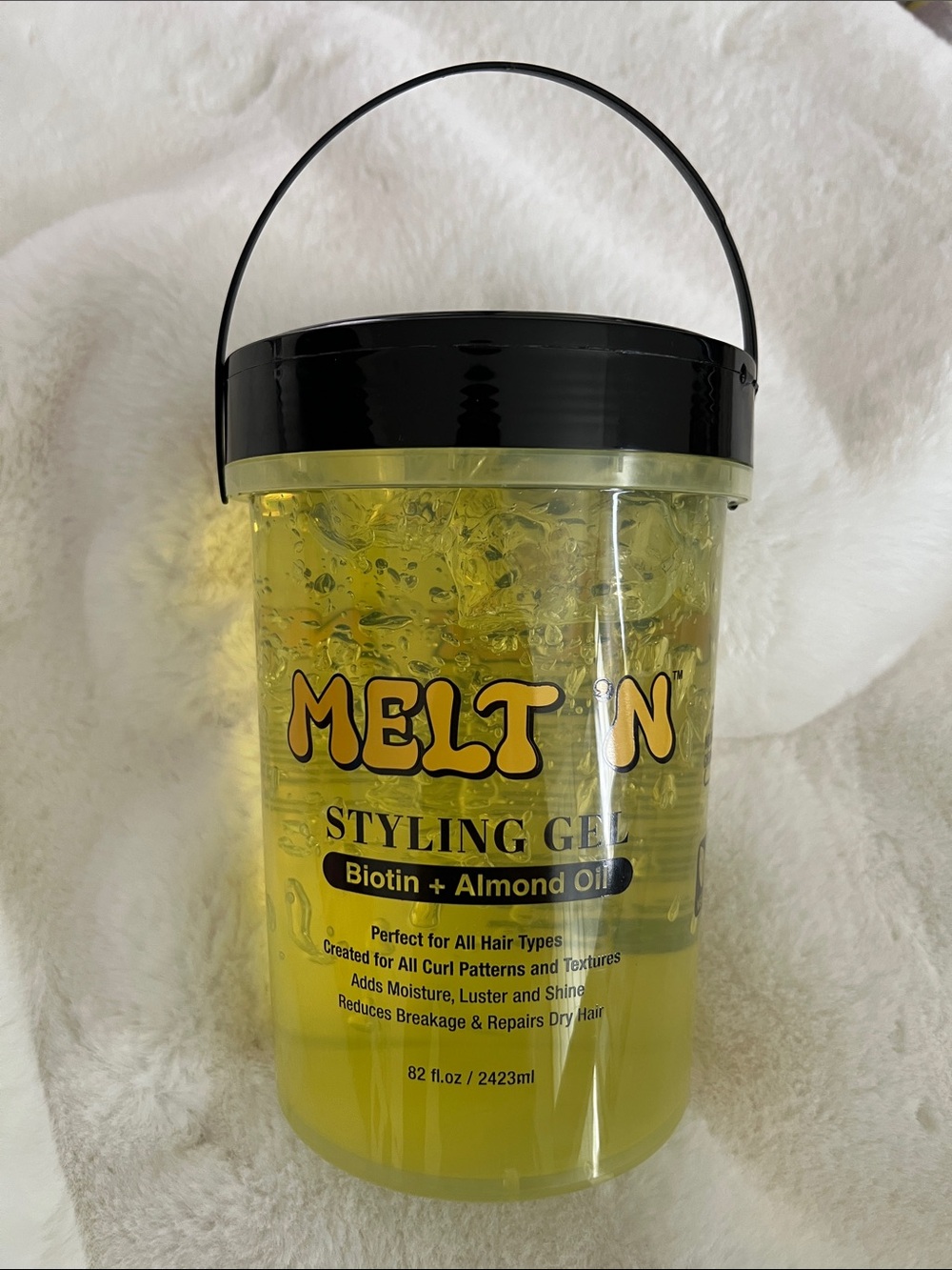 Styling Gel with Biotin + Almond Oil — Yellow